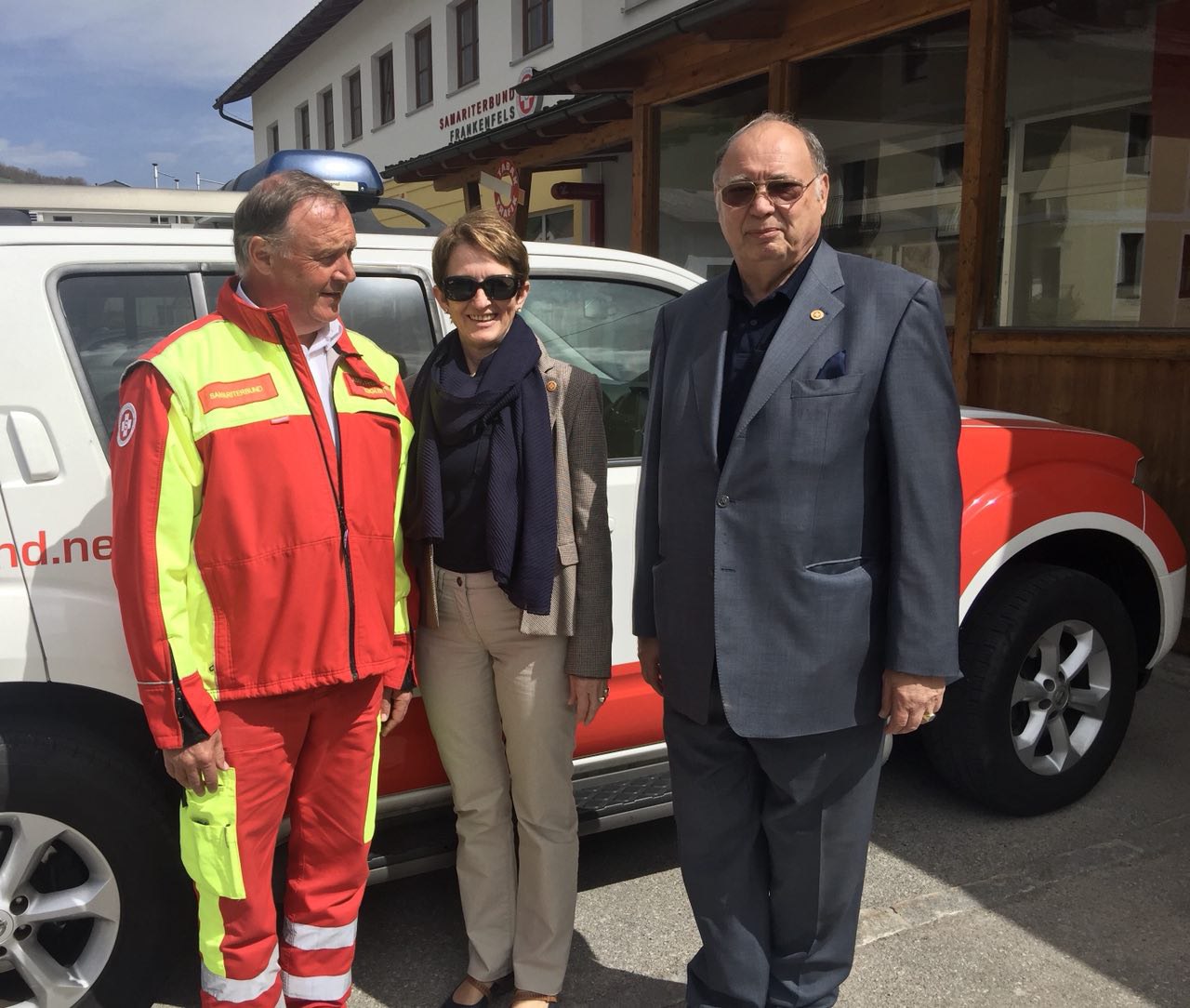 Otto Pendl & Ruth Gabriel vom LV NÖ zu Gast in Frankenfels.