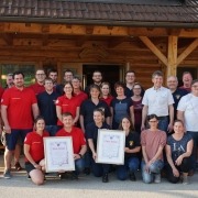 Foto Abschluss Helferinnen Teststraße Eibeck