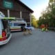 Übung mit FF am FWG Areal