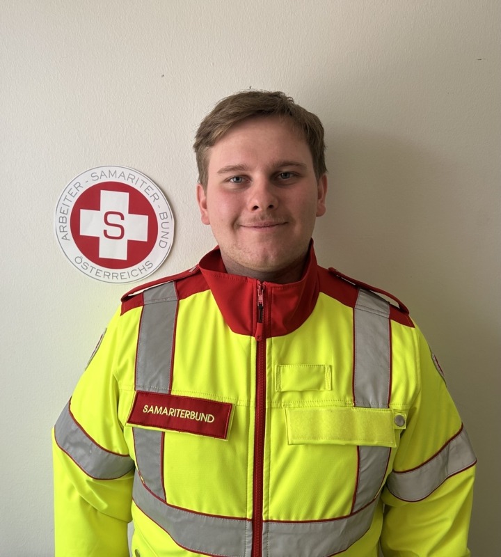 RS Philipp Pichler vom ASBÖ Frankenfels