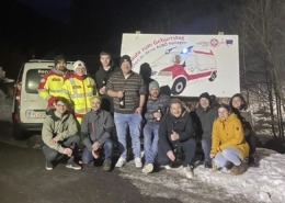 Tobi Pehn 30er in Frankenfels mit ASBÖ Team