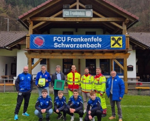 ASBÖ-Defi für FCU Frankenfels