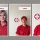 Emilia, Tobias und Ali Evran vom ASBÖ Frankenfels, 3 Personen auf einem Bild