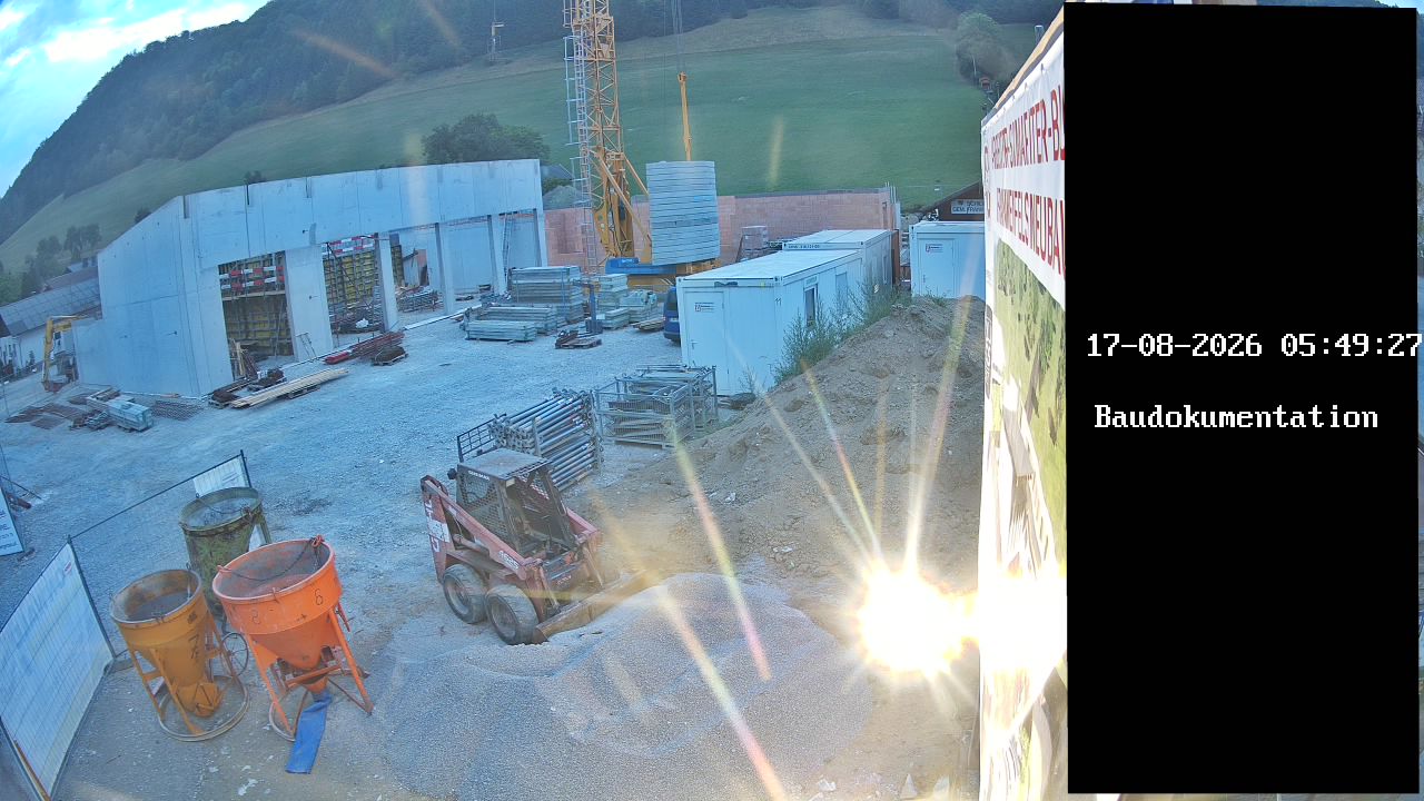 Baustelle Dienststelle Frankenfels am 17. August 2026 Baustelle Dienststelle Frankenfels am 17. August 2026