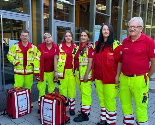 Ambulanz-Dienst beim Dirndltal Race 2026 der ASBÖ Sanis