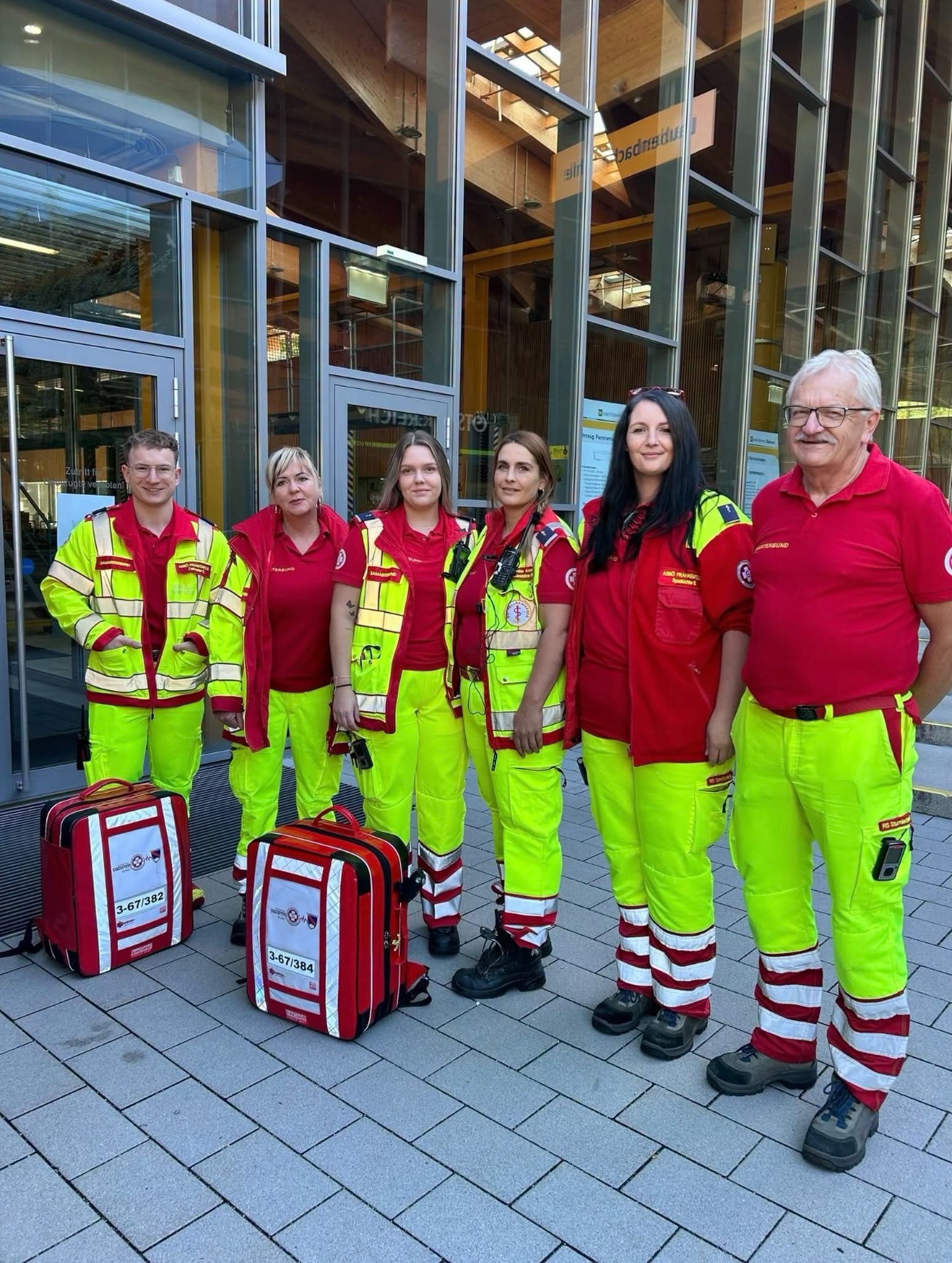 Ambulanz-Dienst beim Dirndltal Race 2026 der ASBÖ Sanis